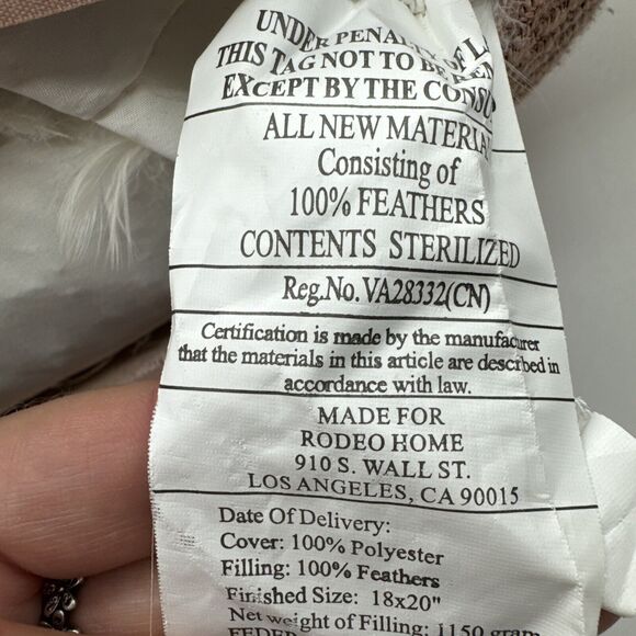 Decorative 'Enjoy Every Moment' Blush Pink Throw Pillow Modern Home Decor - Picture 9 of 11